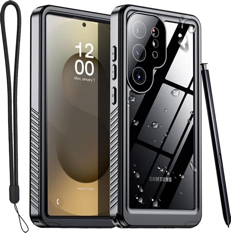 Amazon.com: AICase for Samsung Galaxy S25 Ultra Case Waterproof, Clear ...