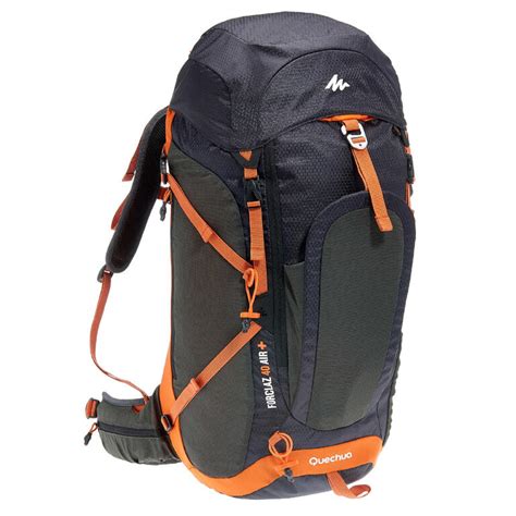 Hiking Backpack for Men & Women Online India| Forclaz 40 Air Backpack Black