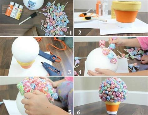 Image result for Homemade Lollipop Tree