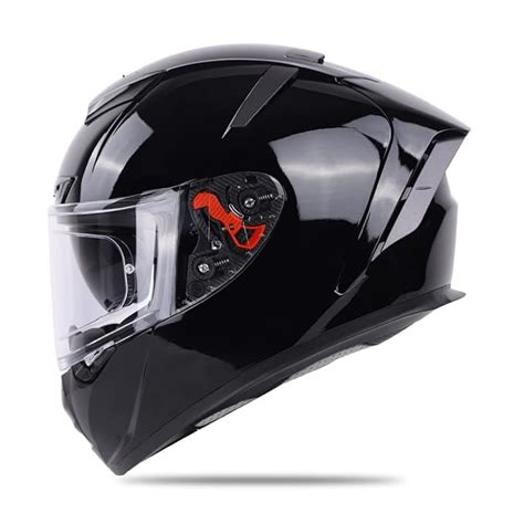 Ignyte IGN-4 ISI / DOT Certified Double Visor Full Face Helmet Outer ...