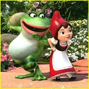 Nanette the frog, Juliet's best friend from the movie Gnomeo & Juliet ...
