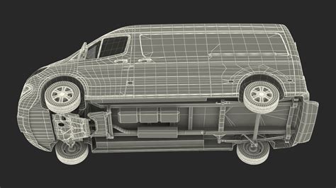 3D model 2019 Mercedes Sprinter Van Your Brand Rigged | 3D Molier ...