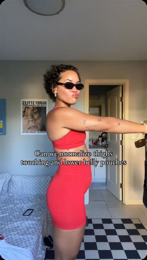 Jalyssa | Womens Online Coach | Two of my biggest insecurities 👍 Thighs touching and that darn ...