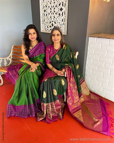 EE-S45180 Green Kanchi sari – sakhifashions