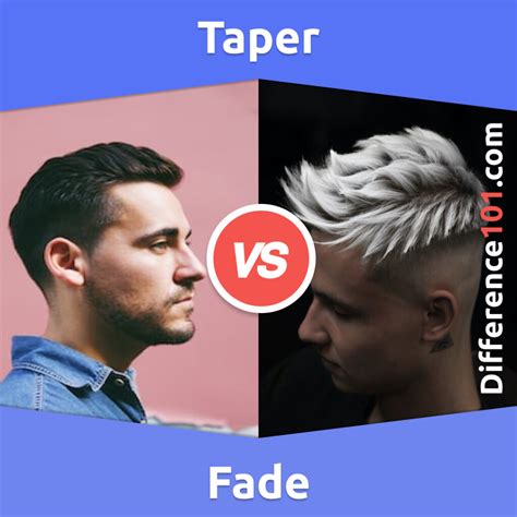 Taper vs. Fade: 5 Key Differences, Pros & Cons, Examples | Difference 101