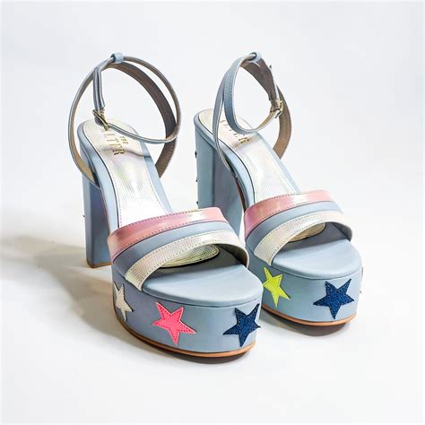 Starry Color Block Heels – THE ALTER