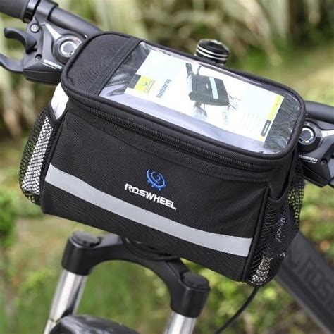 Cool Movable Heat Protection Detachable Bicycle Front Bag(Map Allowed ...
