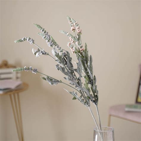 Tall Leaf And Flower Branch Online - Premium Artificial Flower | Nestasia