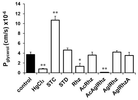 Stichoposide C and Rhizochalin as Potential Aquaglyceroporin Modulators ...