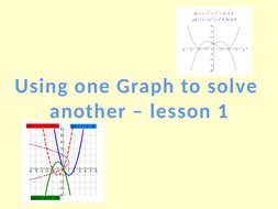 Image result for Using One Graph to Solve Another