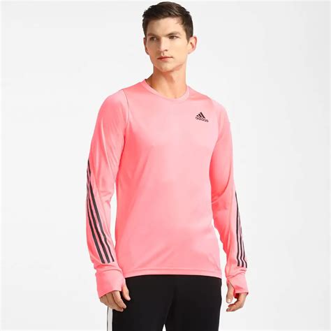 Adidas Men Run ICON LS Polyester Running T-Shirts | ENM99 - Price History
