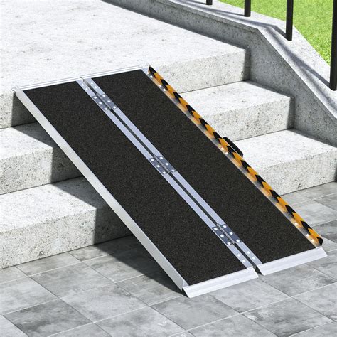 Amazon.com: Portable Wheelchair Ramp, Portable Ramps for Steps, Ramp ...