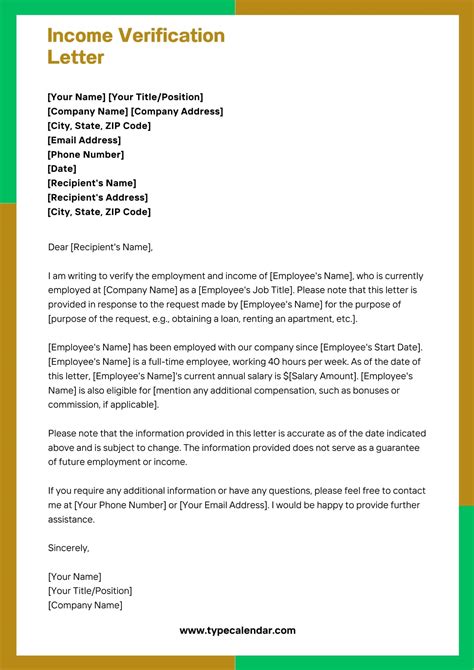 Image result for Verification Statement Example