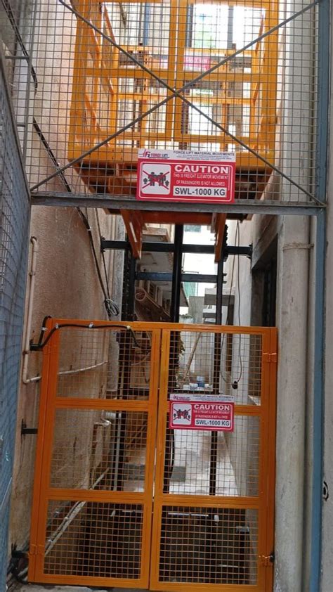 HYDRAULIC GOODS LIFT | Forcelift Material Movements - ,Hyderabad.