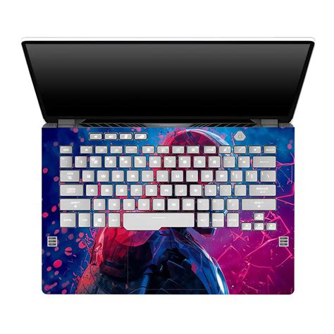 Iron Man Neon Tech Asus ROG Zephyrus G14 GA401 Laptop Skin