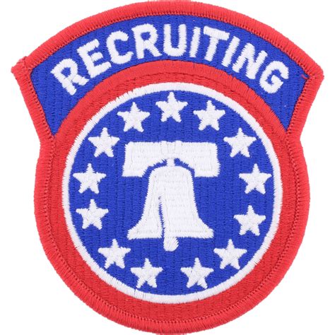 U.S. Army Recruiting Command Color Patch Iron On – FindingKing