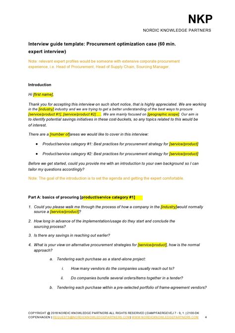 Interview Format Example 的图像结果