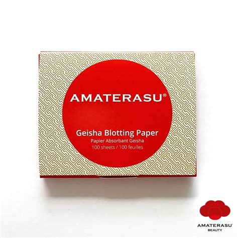 Amaterasu Geisha Face Blotting Paper | New London Pharmacy – New London ...
