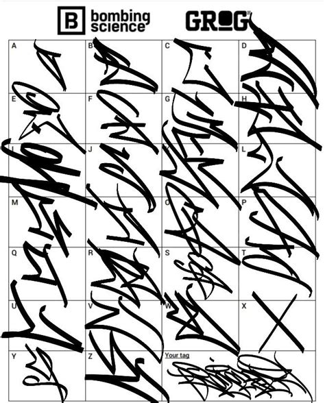 Image result for HandStyle Alphabet