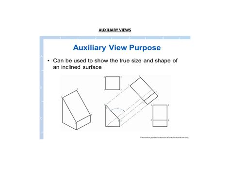 SOLUTION: Learn Engineering drawing Auxilary views concept full ...