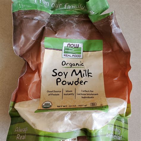 Organic Soy Milk Powder from NOW Foods - Vegan Product Reviews ...