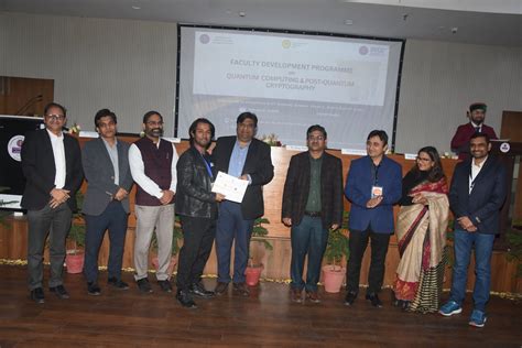 Faculty Development Programme on Quantum Computing and Post-Quantum ...
