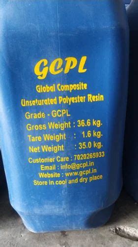 UNSATURATED POLYESTER RESIN - XPR 6600 ( ISO Chemical Resin ...