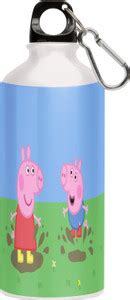 Flipkart.com | Nirmuk Peppa Pig Cartoon Printed Aluminium Bottle ...