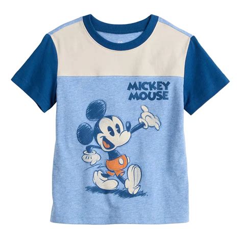 Disney's Mickey Mouse Baby & Toddler Boy Colorblock Graphic T-Shirt by ...