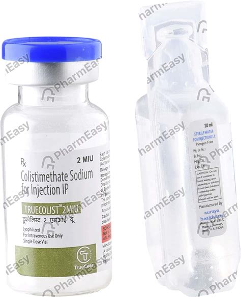 Truecolist 2000000 IU Powder For Injection (1): Uses, Side Effects ...
