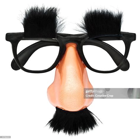 False Glasses Nose Mustache Disguise High-Res Stock Photo - Getty Images