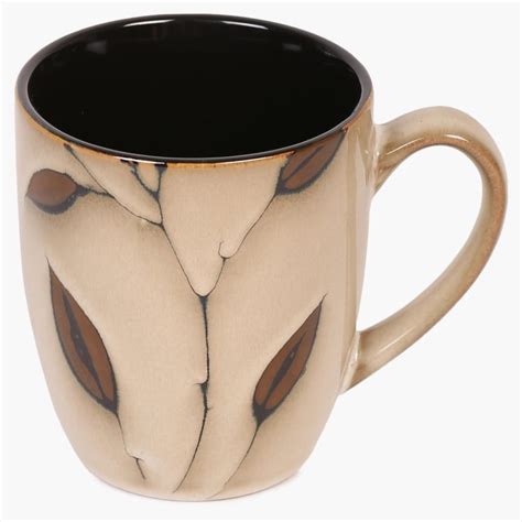 Buy Petunia Printed Cups - Stoneware - Mug 12.2 cm L x 10.3 cm H 350 ml ...