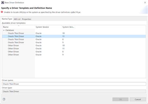 Eclipse Oracle Database Connection 的图像结果