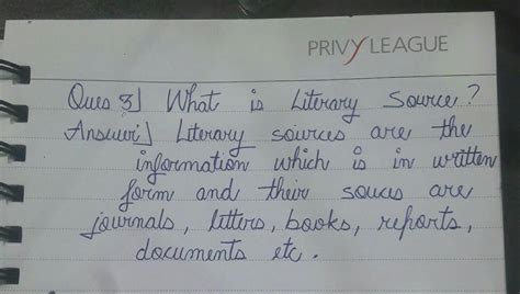 What is Literary Source?? - Brainly.in