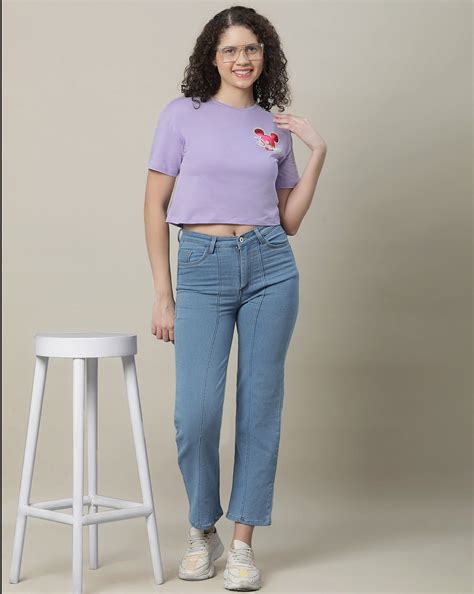 Mickey & Friends Boxy Fit Tshirt For Girls – Kidsville