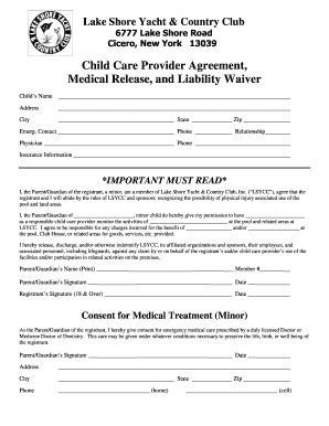 Babysitting Waiver Template - Fill Online, Printable, Fillable, Blank ...