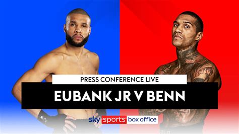 Chris Eubank vs Conor Benn press conference: Live stream as fighters ...