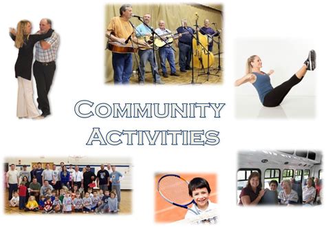 Welcome to Community Activities 的图像结果