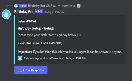 How to Use Birthday Bot 的图像结果