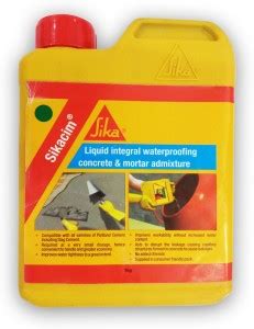 Sika Cim- Liquid Integral Waterproofing Admixture For All Types Crack ...