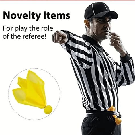 Soccer Penalty Kick Flag, Referee Throw Flag, Referee Prop | SHEIN EUR