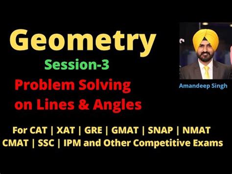 Lines and Angles Questions Video Lecture - The Complete SAT Course ...
