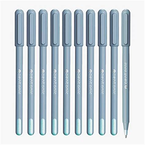 Pentonic 0.7mm Switch Retractable Ball Point Pen | Red Ink | Pack of 10 ...