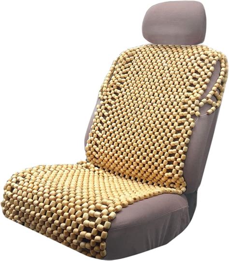 Buy VaygWay Beaded Seat Cushion Car Driver Seat Cover with Durable ...