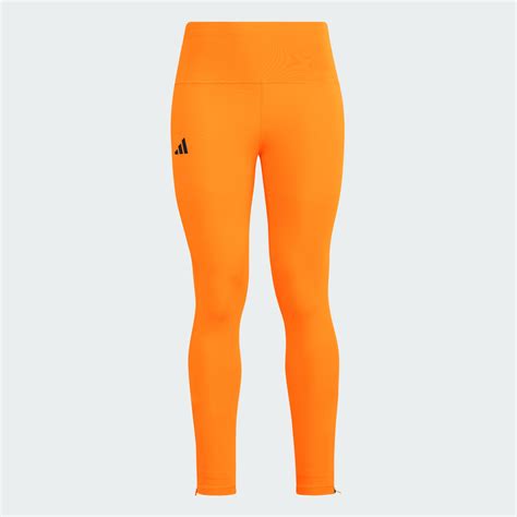 adidas Adizero Essentials Full-Length Leggings - Orange | adidas India