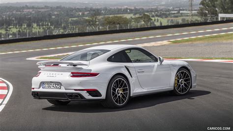 2016 Porsche 911 Turbo S Coupe White | Rear