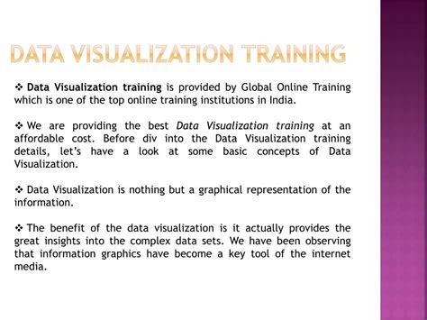 Image result for Data Visualization Training