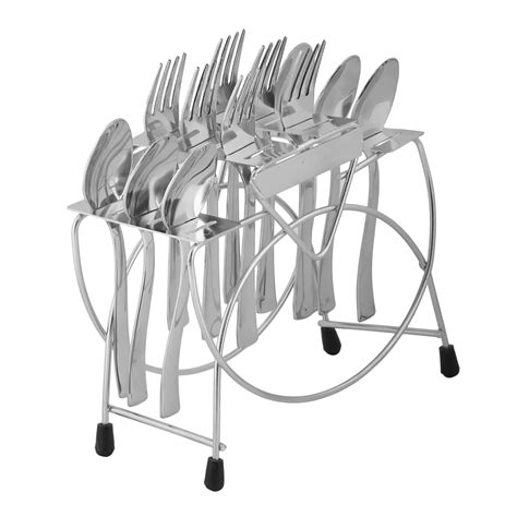 Buy PINGAKSHA Stainless Steel Cutlery Stand for Dining Table/ Spoon ...