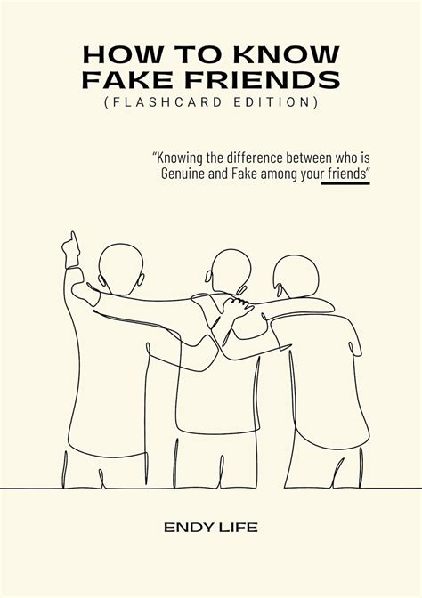 How To Know Fake Friends (Flashcard Edition): Knowing the difference ...