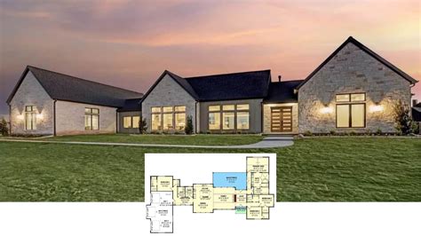 4 Bedroom Ranch House Plans With Loft Ranch Plan: 2,337 Square Feet, 4
